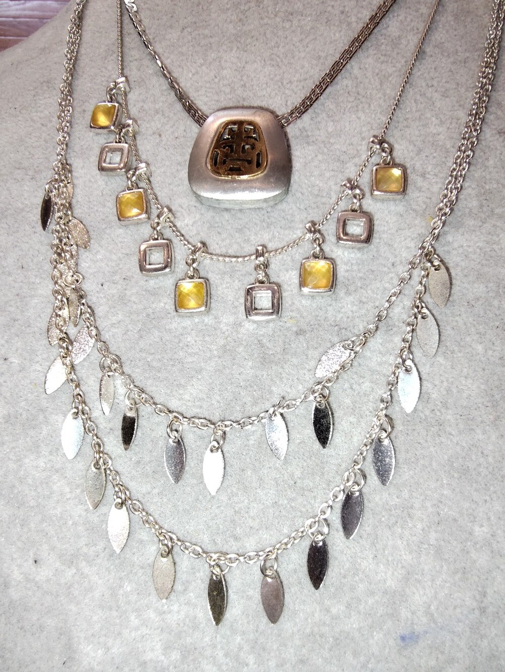 Necklace Layering Kit Featuring Anne Klein Dangle Charms